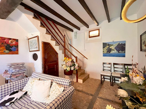 Sala de estar con acceso a la terraza exterior