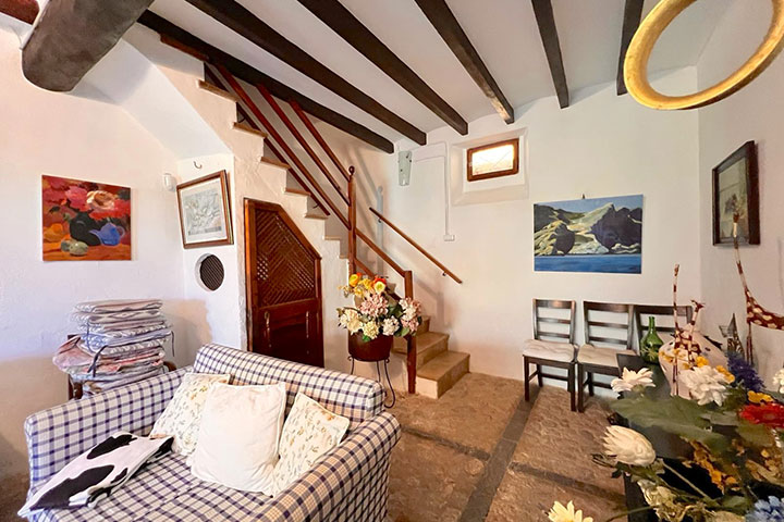 Sala de estar con acceso a la terraza exterior