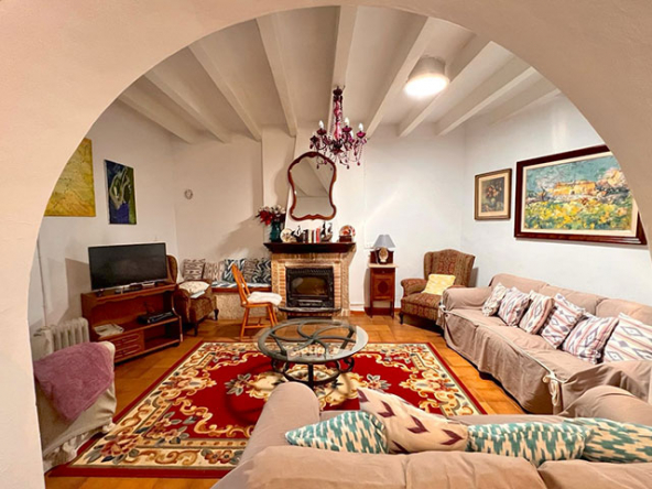 Sala de estar con acceso a la terraza exterior